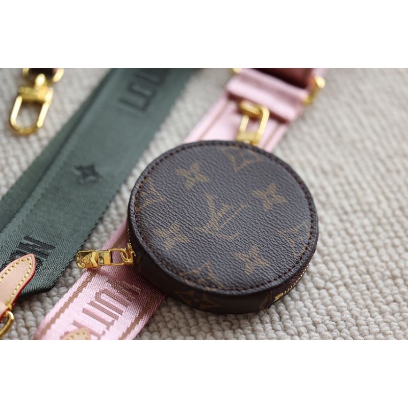 Túi đeo chéo nữ LV Multi hàng chuẩn bản đặc biệt 4 dây thay đổi(dây xích,dây da,dây hồng,dây xanh)box caxton nam châm