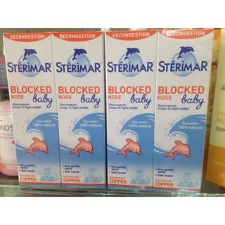 Xịt mũi kháng viêm sterimar cho bé từ ,100ml của Pháp