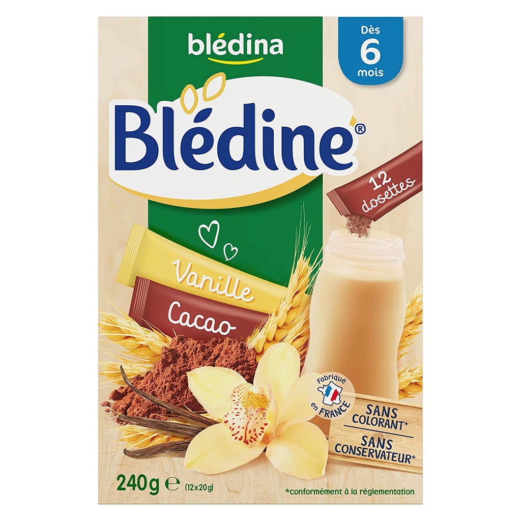 Bột pha sữa Bledine dạng thanh 240g (12x20g)