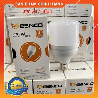 Bóng led búp trụ siêu bền 20w