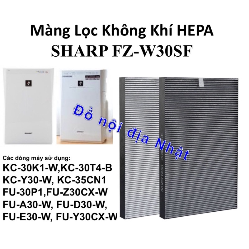 Màng lọc khí Hepa Sharp KC-Y30