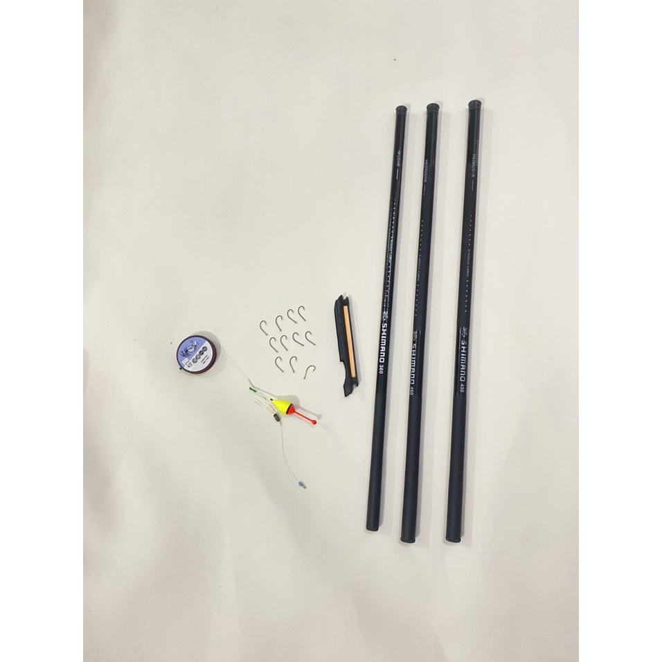Cần Câu Tay SHIMANO Cacbon Cao Cấp - GIÁ SIÊU RẺ Phân Phối Chính Hãng Đủ size 2m7-3m6-4m5-5m4-6m3