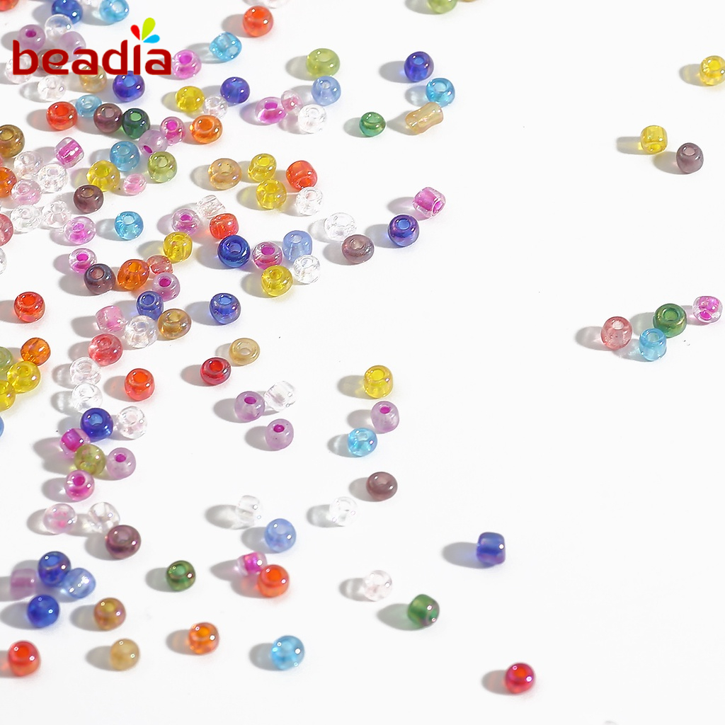 Beadia Hạt Czech Thủy Tinh Màu Sắc 2Mm 3Mm 4Mm Dùng Làm Trang Sức Thủ Công