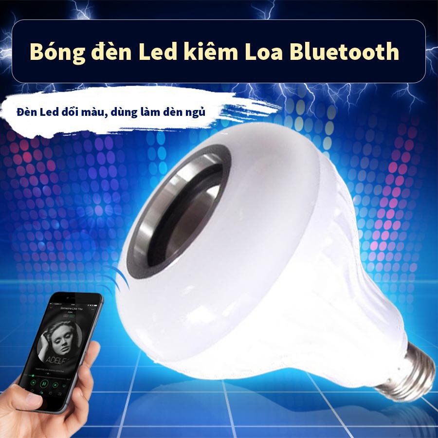 [sa] Thiết Kế 2in1 Cùng Loa Bluetooth Kiêm Đèn LED [Stt]