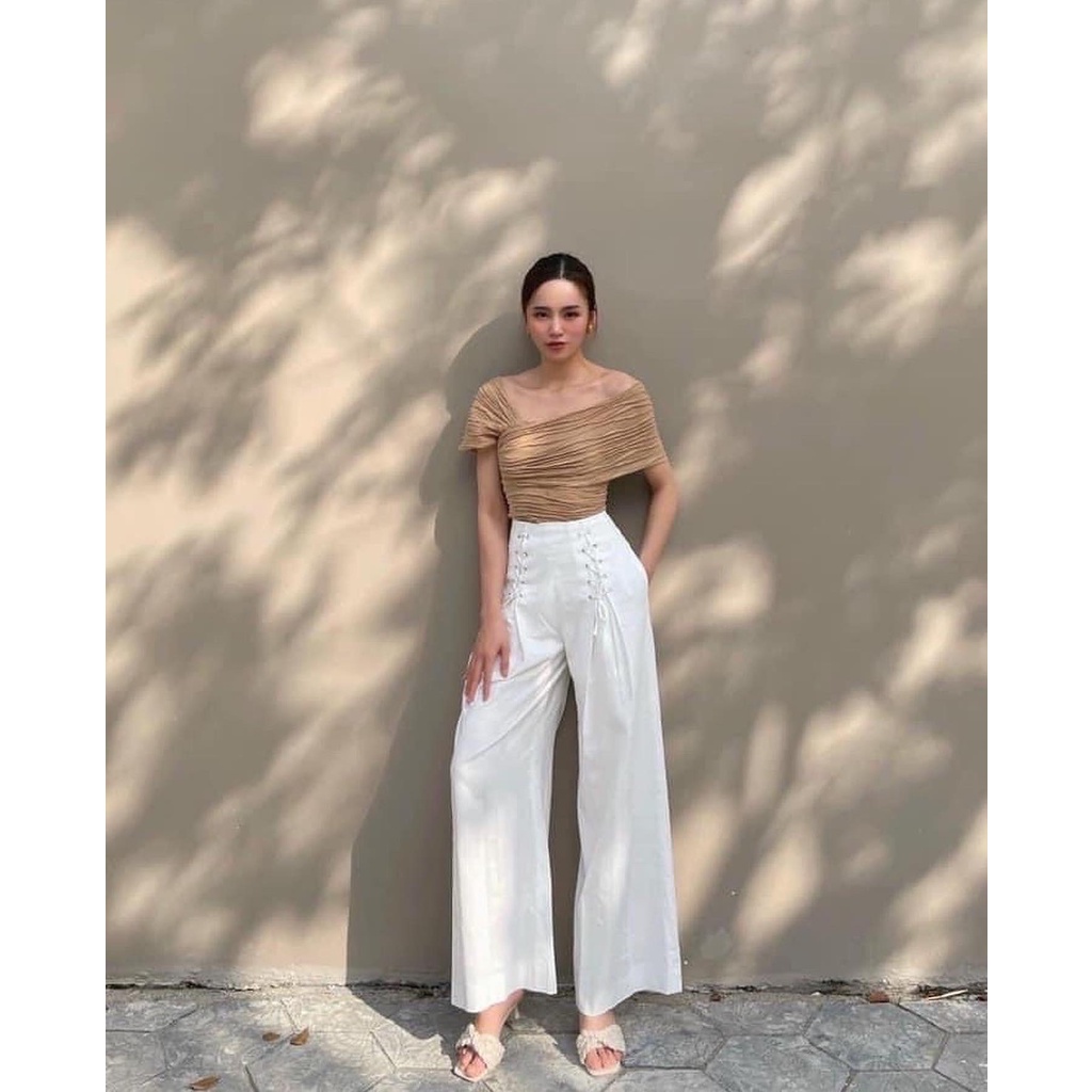 Áo bẹt vai chéo siêu xinh