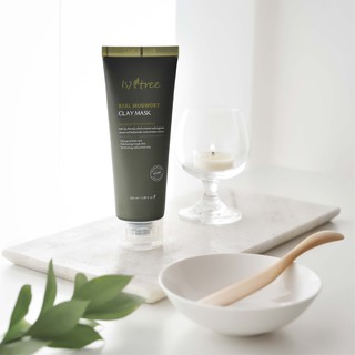 Mặt nạ đất sét ISNTREE REAL MUGWORT CLAY MASK 100ml