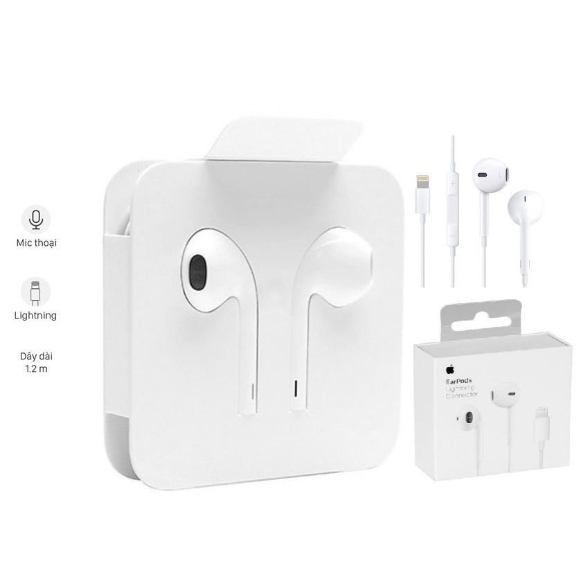 Tai nghe lightning cho ip7 đến 12pro max - KHÔNG CẦN KẾT NỐI BLUETOOTH