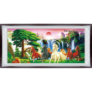 Tranh đính đá động vật h782