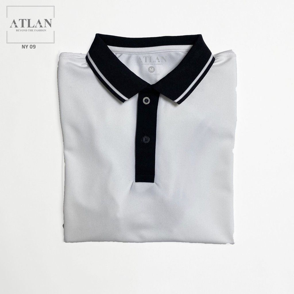 Áo Thun Nam Cộc Tay 💖 𝘍𝘳𝘦𝘦𝘴𝘩𝘪𝘱 💖 Thời Trang Nam Ngắn Tay Có Cổ Trắng Bo Đen Sọc Trắng - NY13 | BigBuy360 - bigbuy360.vn