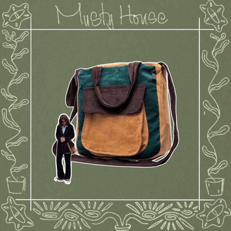 [Có sẵn] Túi Đeo Chéo Handmade Musty House