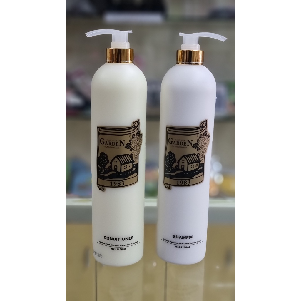 Dầu gội xả GARDEN cá ngựa hàng loại 1 (chai to 1100ml)