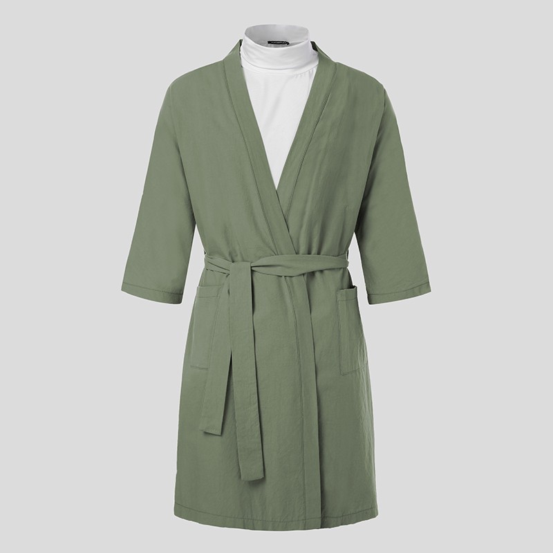 **************Đồ ngủ vải lanh tay lỡ cổ chữ V cho nam**************