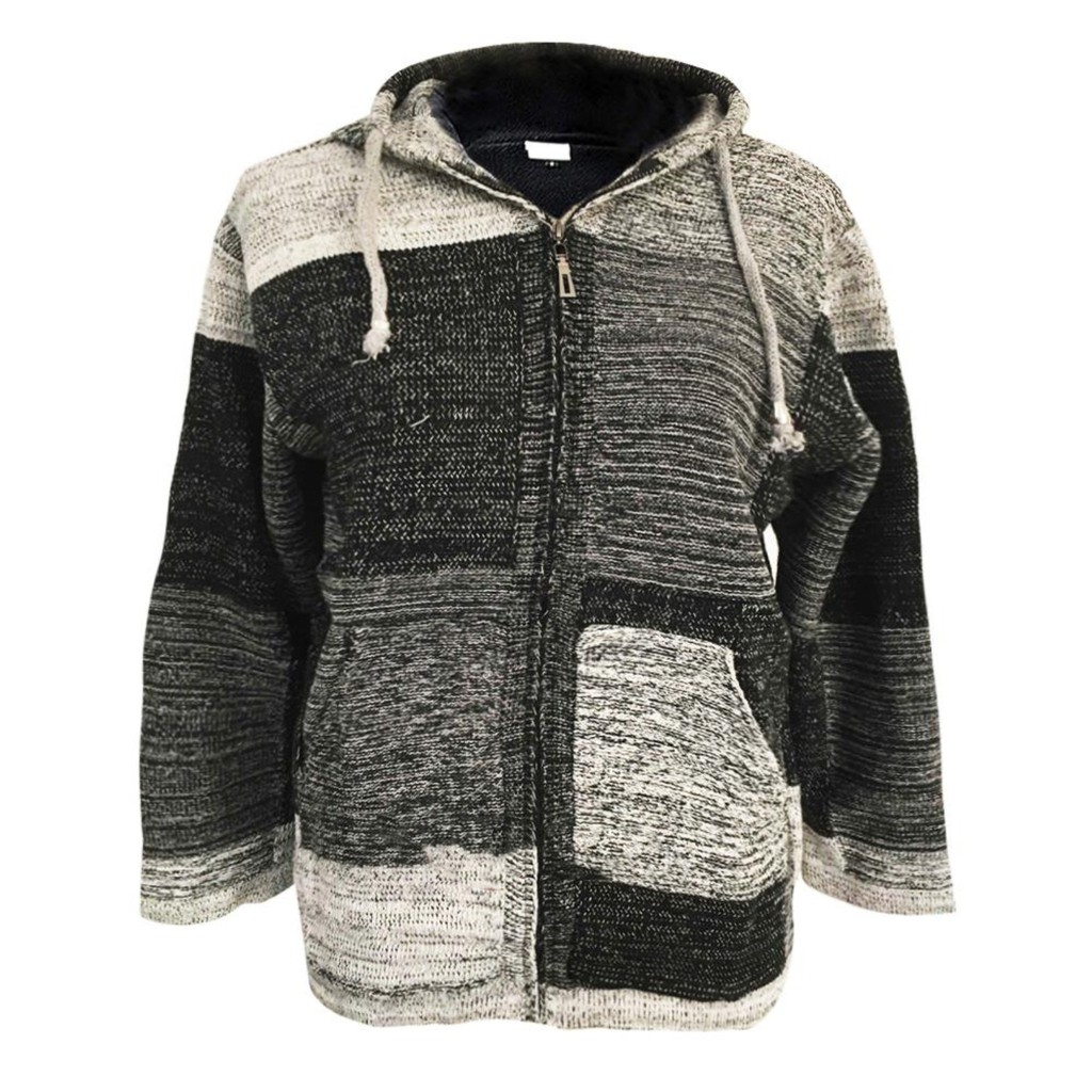 Áo Khoác Cardigan Họa Tiết Thổ Cẩm Có Túi Cho Nam