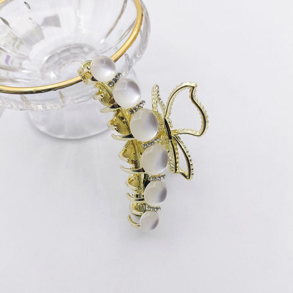 Kẹp tóc nhiều màu sắc bằng hợp kim hình trái tim mắt cá mập phong cách Hàn Quốc cổ điển thời trang cho nữ