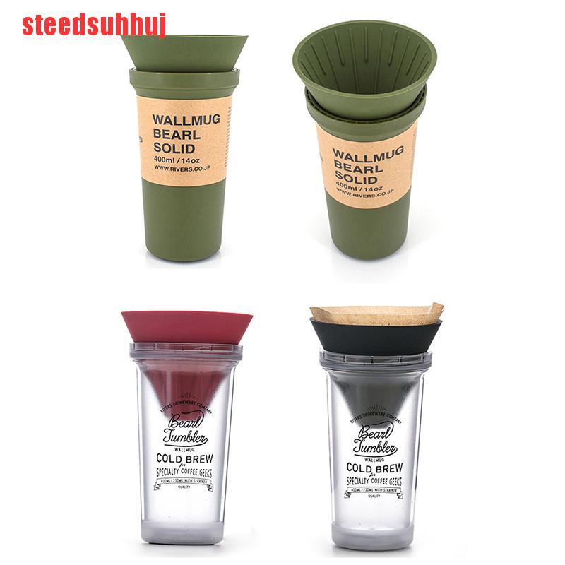 Cốc Lọc Cà Phê Bằng Silica Gấp Gọn Tiện Dụng Cho Quán Barista 1-2 Người