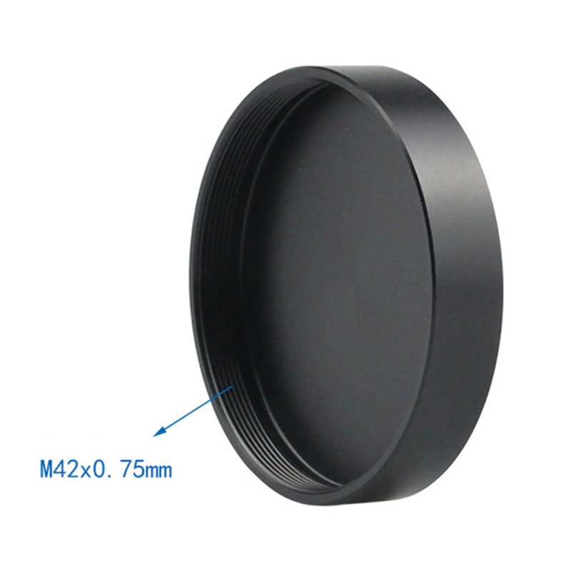 Nắp Đậy Ống Kính Máy Ảnh Bằng Hợp Kim Nhôm M48x 0.75 mm Chống Bụi Màu Đen / Đỏ