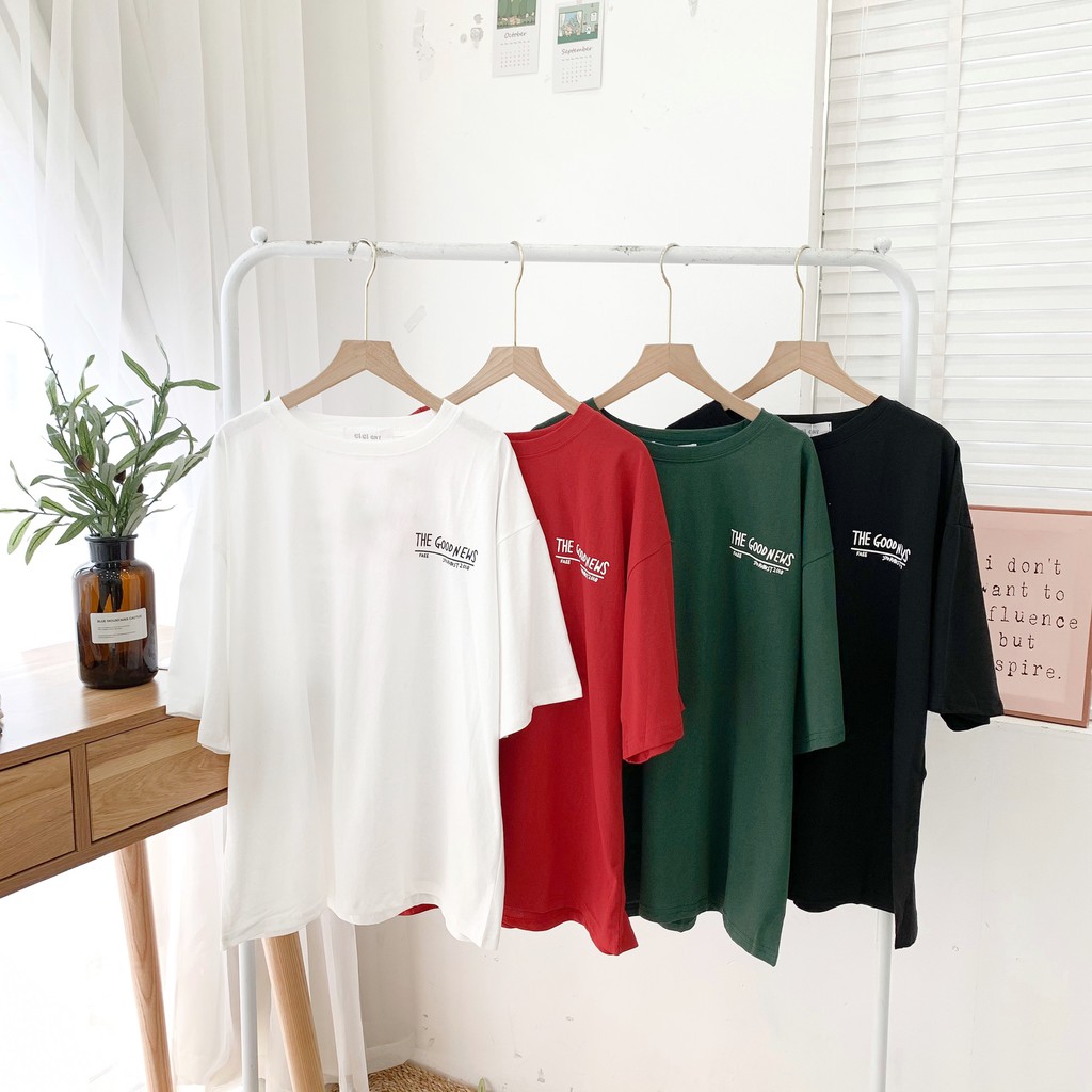 Áo phông freeszie hoạ tiết Good New Friday