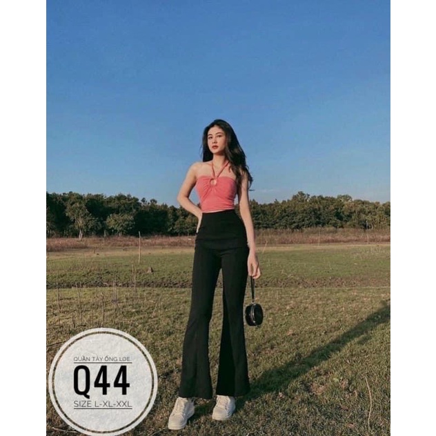 BIGSIZE Quần tây ống loe Q44