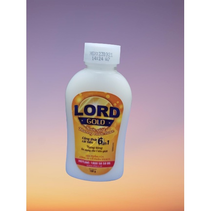 Nước giặt Lord Gold hương nước hoa 100gr