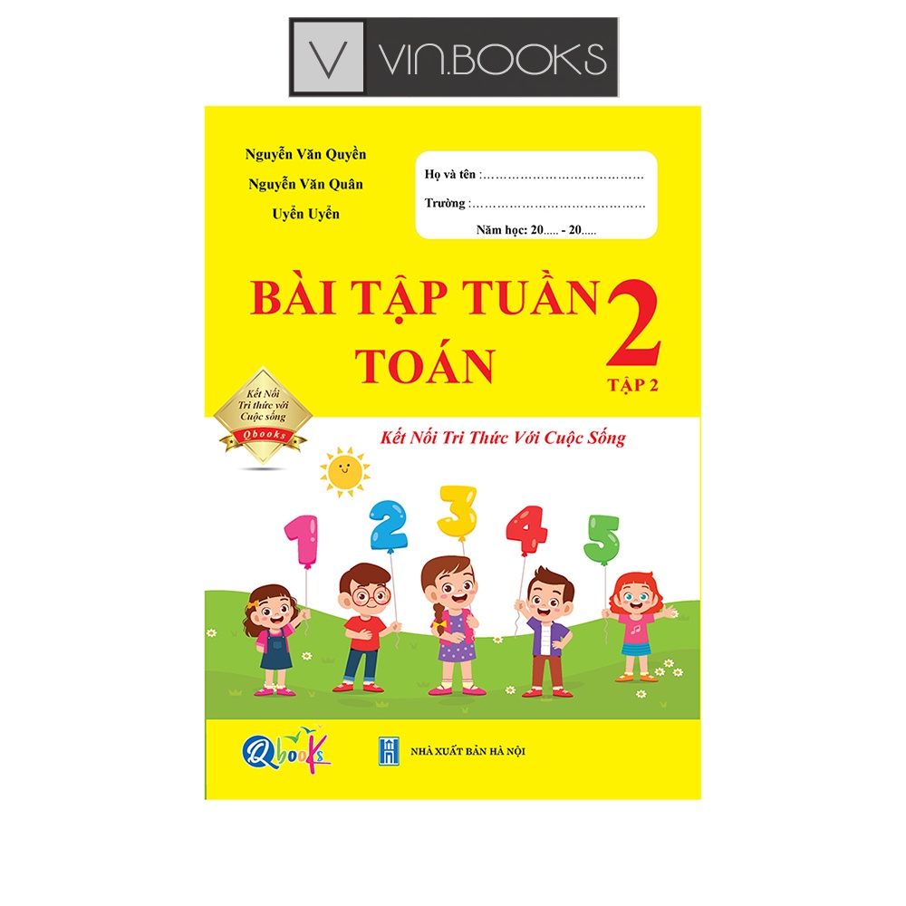 Sách - Bài Tập Tuần Toán Lớp 2 - Kết Nối Tri Thức Với Cuộc Sống - Tập 2