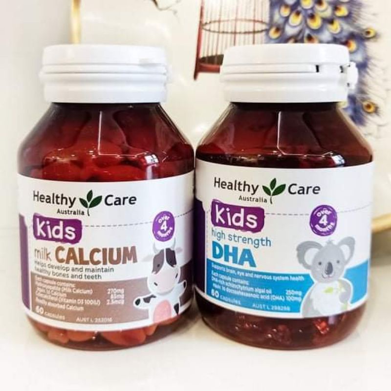 VIÊN UỐNG CANXI HEALTHY CARE CHO BÉ TỪ 4 THÁNG