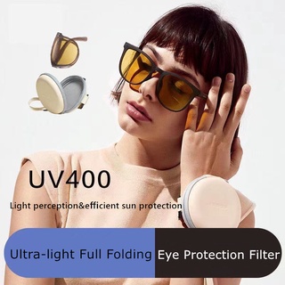 Kính Râm Đàn ông và đàn bà Gấp Gọn Mắt Kính Phân Cực Chống Tia UV