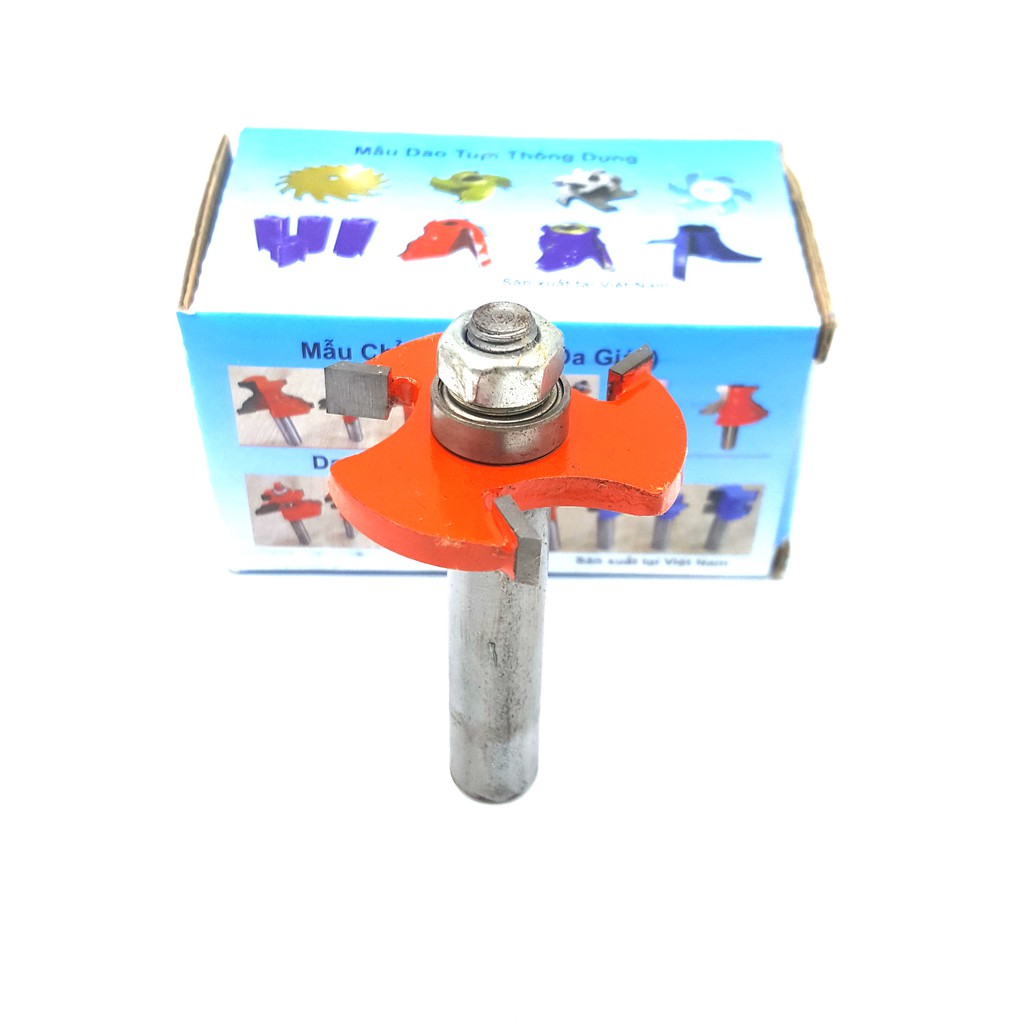 MŨI PHAY RÃNH CUỐC 3 CÁNH * RỘNG 6MM * SÂU 15MM