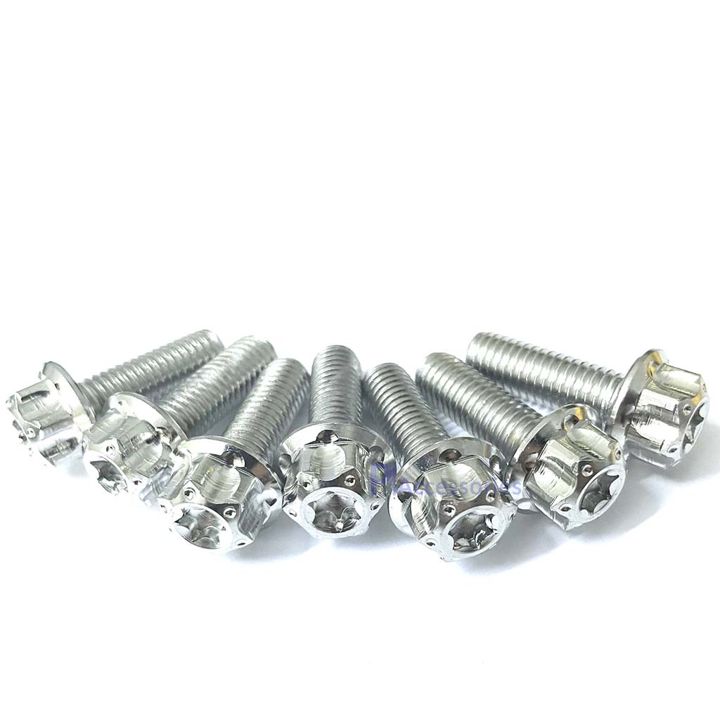 Ốc Salaya 8li25 Trụ Inox 304 gắn pass heo Honda/Pas Gát Chân Sau/cảng sau Yaz và các vị trí cùng kích thước PKPH