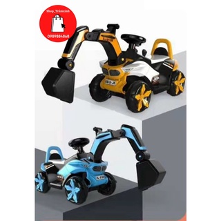 Xe cẩu điện - xe cẩu chòi chân cho bé