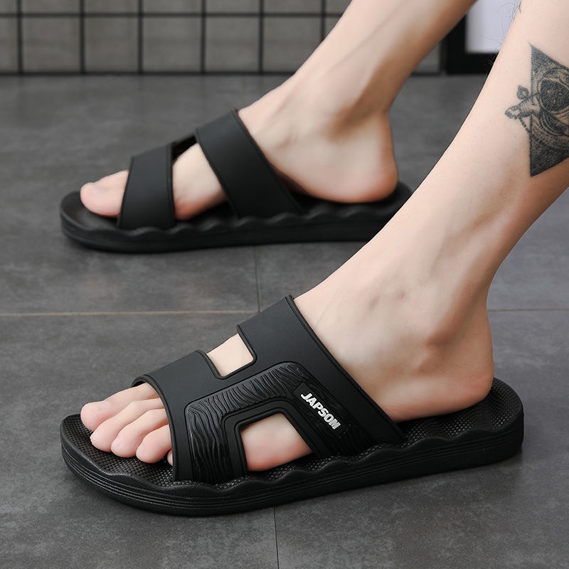 Oeggeo shop Dép Xỏ Ngón Đế Phẳng Xu Hướng Mùa Hè Thường Ngày Cho Nam