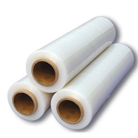 Màng PE TRẮNG khổ 20cm 1 kg, màng chít, nilong bọc, quấn bọc hàng lõi nhỏ giá rẻ Hà Nội