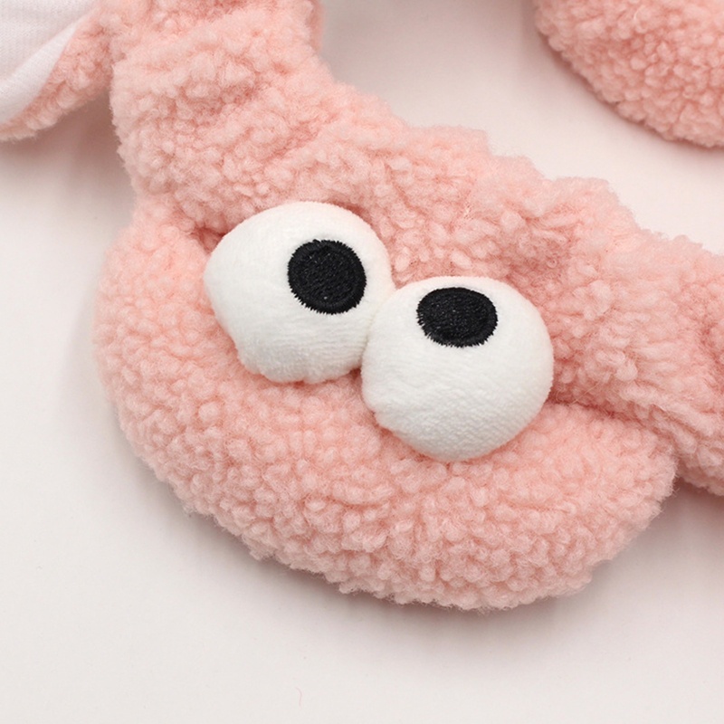 Băng Đô Cài Tóc Mềm Mại Hình Chú Cừu Hoạt Hình Dành Cho Nữ