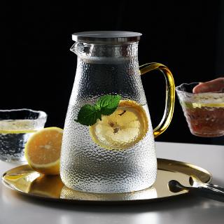 Bình nước thủy tinh 1800ml có tay cầm sử dụng tiện lợi