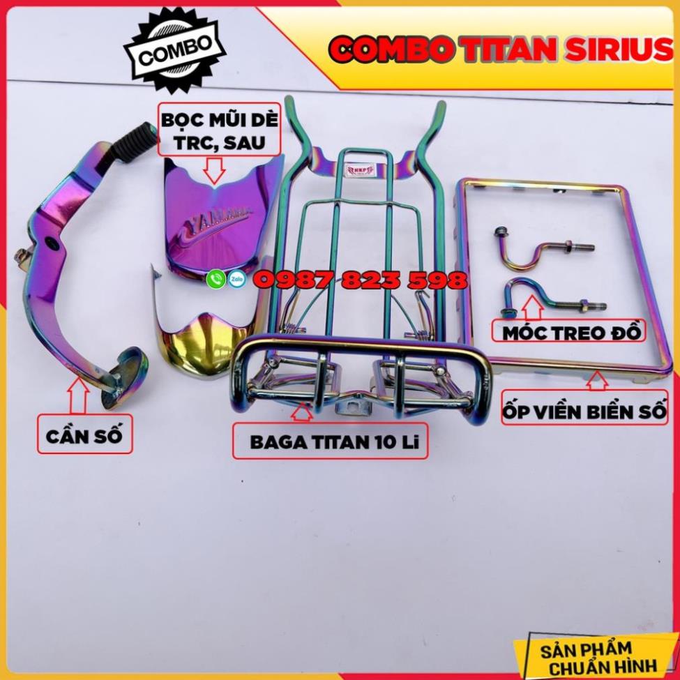 ✅ Combo 5 Món Sirius Xi Titan 7 màu  ✅
