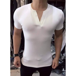 Áo thun nam cổ chữ V