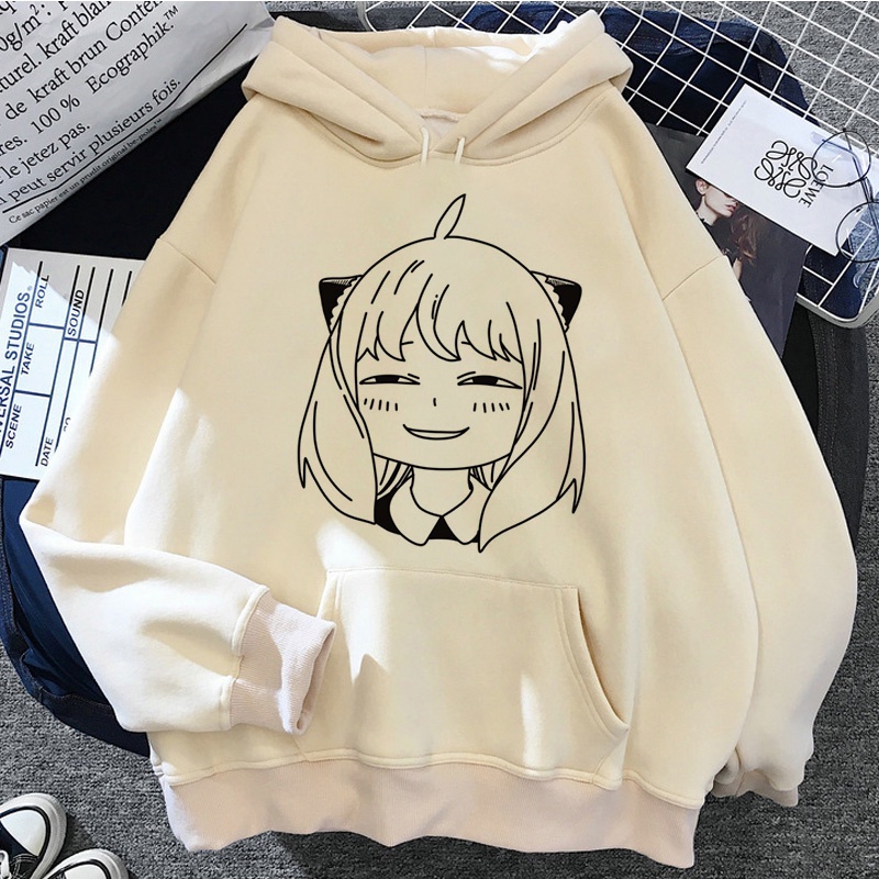 Áo Hoodie In Hình anime Spy x Family Anya Thời Trang Dạo Phố Hàn Quốc Dành Cho Nam 2022