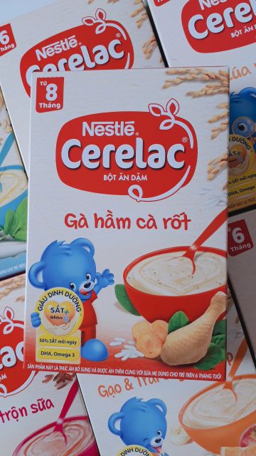 Bột Ăn Dặm Nestle Cerelac đủ vị (200g)