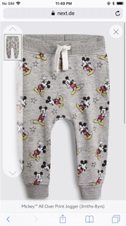 Bộ nỉ mickey(2-7t) next