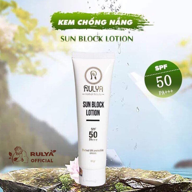 Kem chống nắng RULYA Sun Block Lotion bảo vệ da ngăn ngừa lão hóa - RULYA STORE | BigBuy360 - bigbuy360.vn