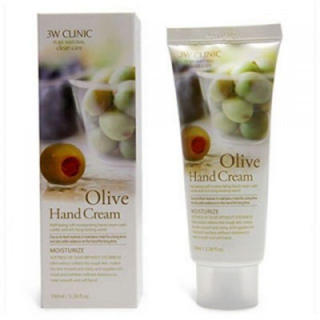 Kem dưỡng da tay 3w clinic olive hand cream