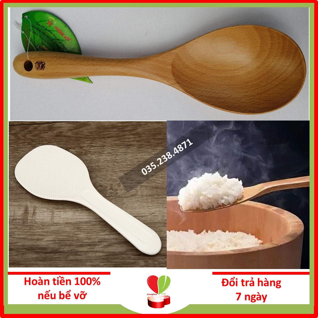 Muôi xới cơm nhám chống dính