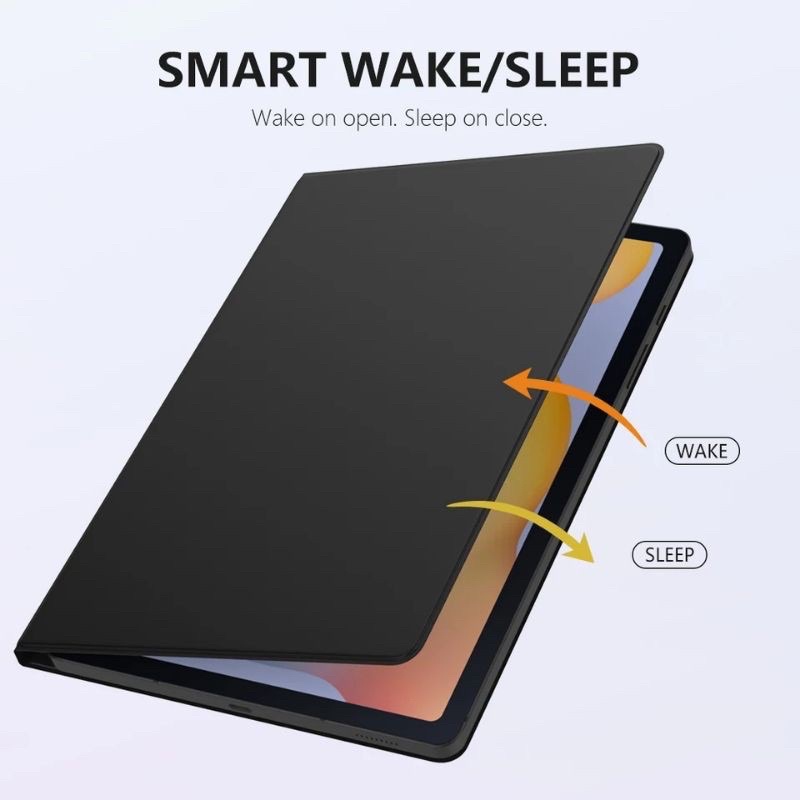 Bao Da Máy Tính Bảng Samsung Galaxy Tab S7 FE 12.4 Inch | Vỏ Bọc Sách Nắp Lật Có Ngăn Đựng Bút Tỉ Lệ 1: 1 | Khóa Tự Động Ngủ