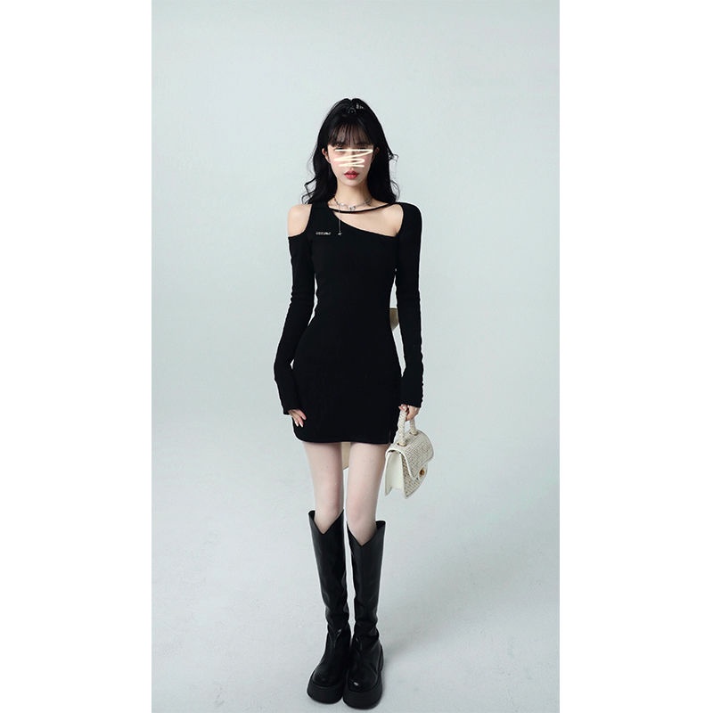 Đầm Mini Hở Lưng Ôm Dáng Hở Lưng Size S-2XL Phong Cách Hàn Quốc Quyến Rũ Cho Nữ