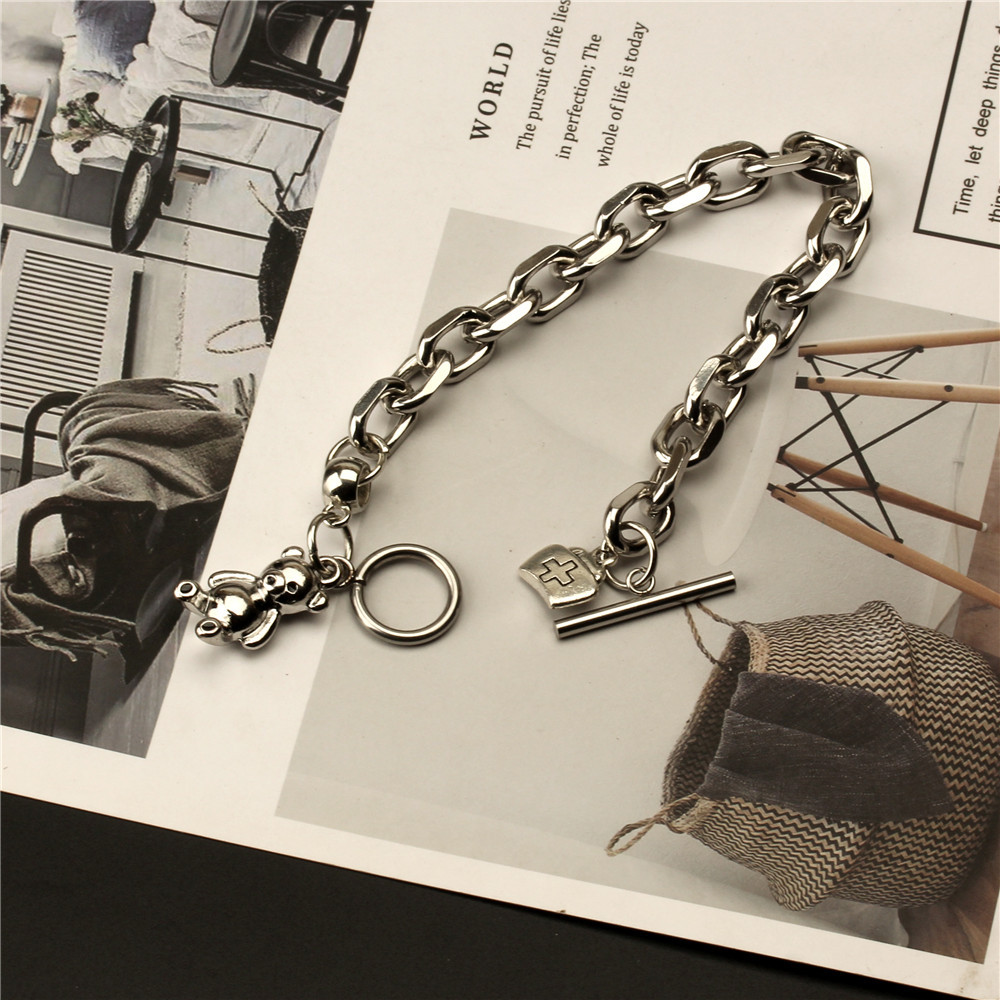 Vòng Tay Thiết Kế Đơn Giản Thời Trang Theo Phong Cách Hip Hop