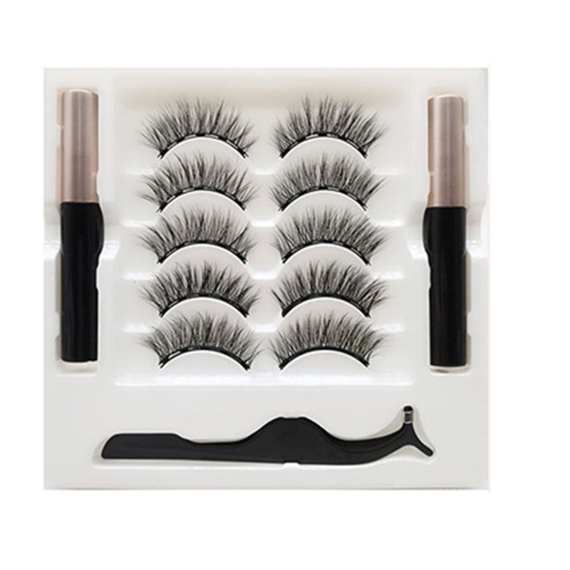 Bộ Bút Kẻ Mắt Dạng Lỏng Kèm Lông Mi Giả Từ Tính YOUYO