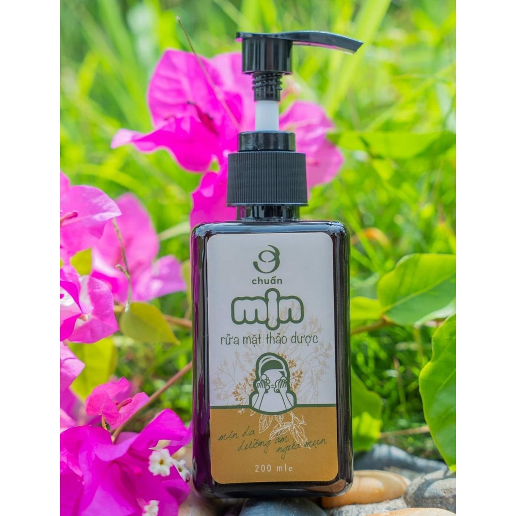 MỊN- Sữa rửa mặt thảo dược AN THÁI HƯNG  Làm sáng, mịn, giữ ẩm cho da, ngăn ngừa mụn