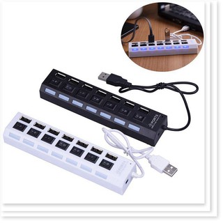 Hub chia USB 7 cổng có công tắc