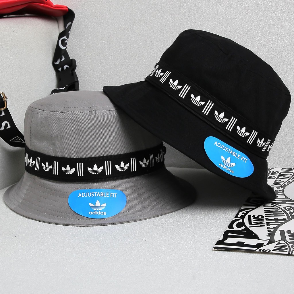 (HÀNG XUẤT XỊN) Mũ / nón bucket Das originals Webbing bucket hat 3 màu: đen, trắng, xám