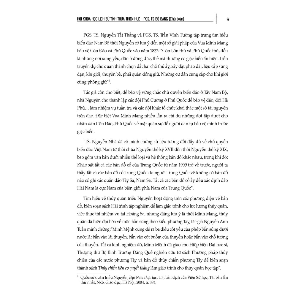 Sách - Chủ Quyền Biển Đảo Việt Nam - Minh Chứng Lịch Sử Và Cơ Sở Pháp Lý | BigBuy360 - bigbuy360.vn