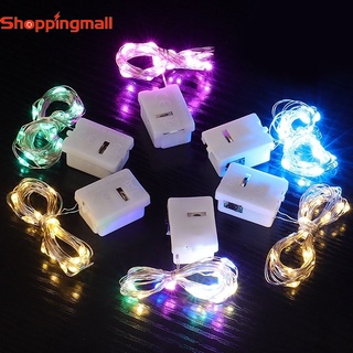 Dây Đèn LED Trang Trí 2Meter / 1M Chạy Bằng Pin